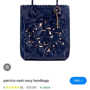 💙Patricia Nash Cavo new tote🩵